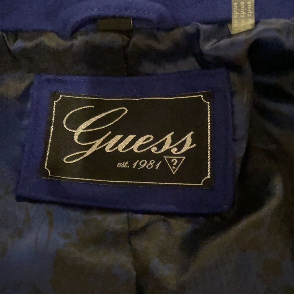 Guess warm blue coat - Picture 4 of 6